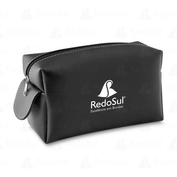 Necessaire Personalizada em Couro Sintético Necessaire Personalizada em Couro Sintético